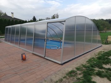 Zastřešení bazénu Venuše hliníkové