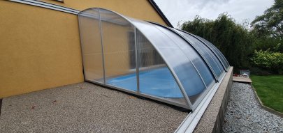 Zastřešení bazénu Venuše hliníkové